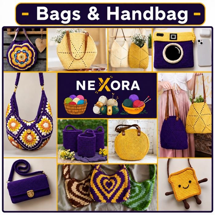 Bags & handbag crochet patterns